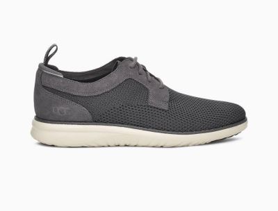 UGG Union Derby HyperWeave Mens Sneakers Dark Grey - AU 692GF